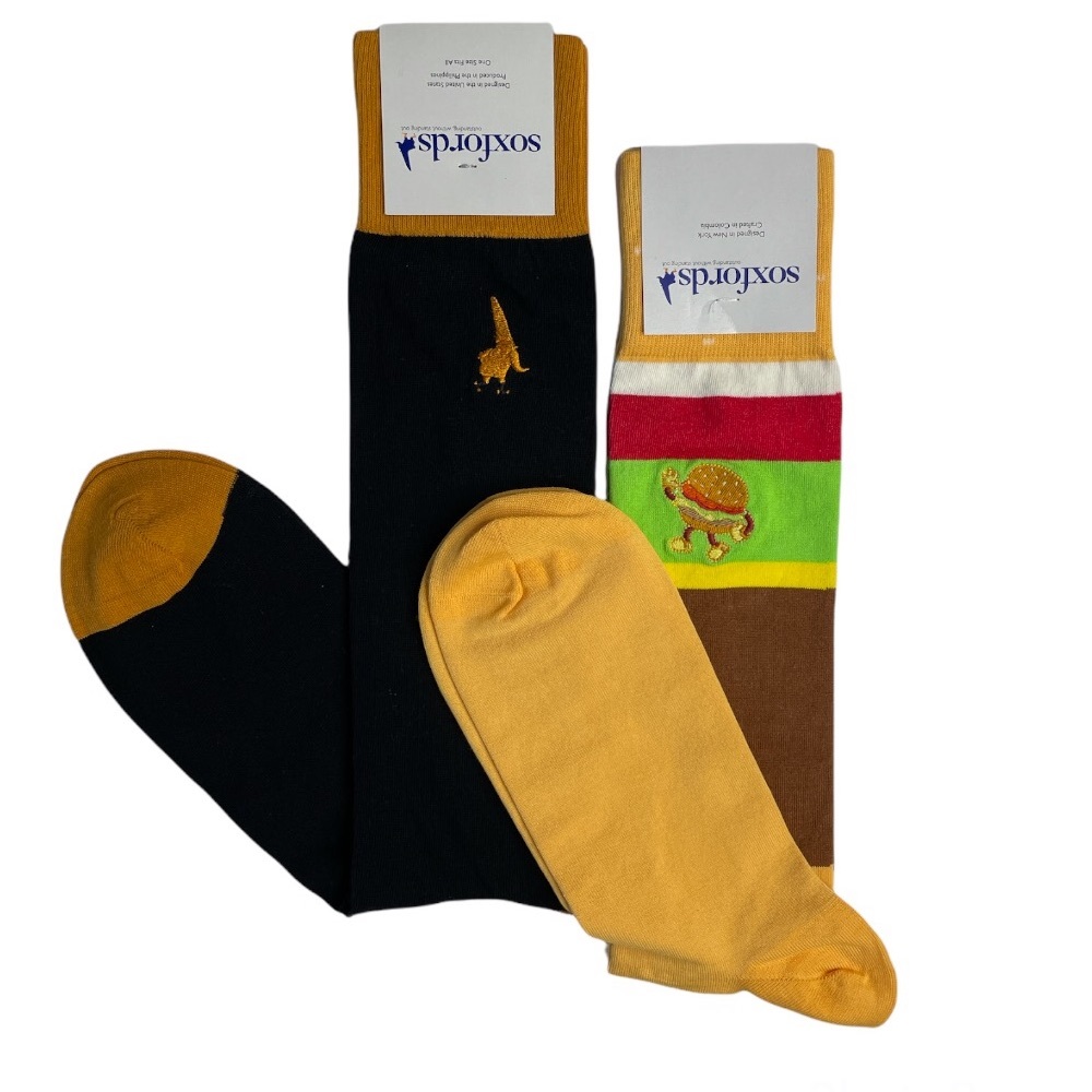 Burgers N Beers Sock Set - Picture 1 of 9